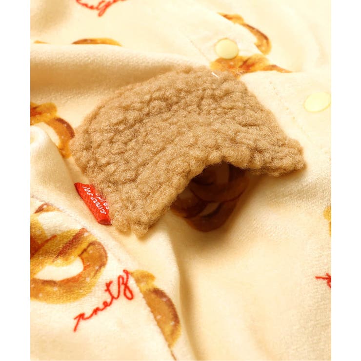 ベロア総柄カバーオール | F.O.Online Store | 詳細画像3 