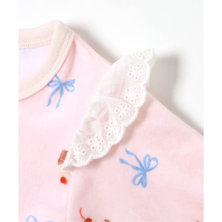 ベロア総柄カバーオール | F.O.Online Store | 詳細画像6 