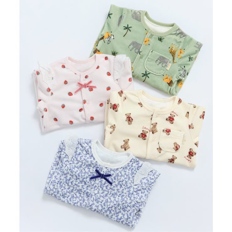 べロア総柄カバーオール | F.O.Online Store | 詳細画像14 