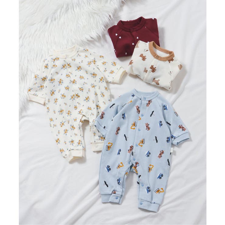 WEB限定 裏毛4柄カバーオール | F.O.Online Store | 詳細画像16 