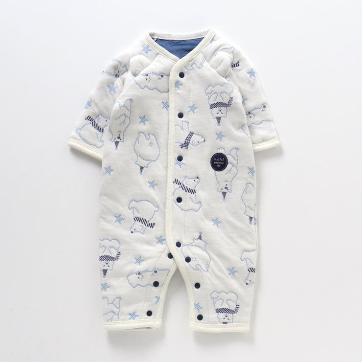 しろくま柄キルトカバーオール[品番：FOKK0016928]｜F.O.Online Store