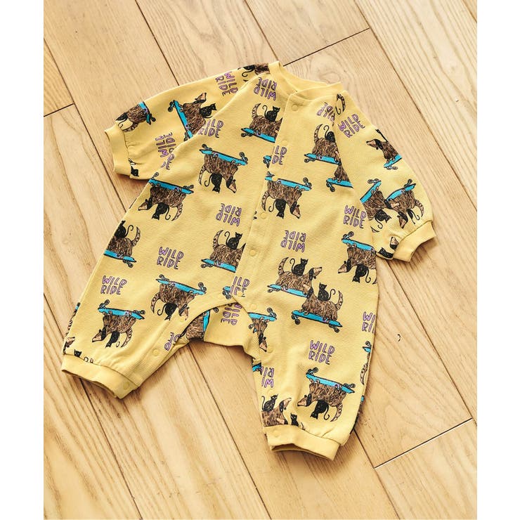 ベージュ | 【リンク】アソート総柄柄カバーオール  | F.O.Online Store
