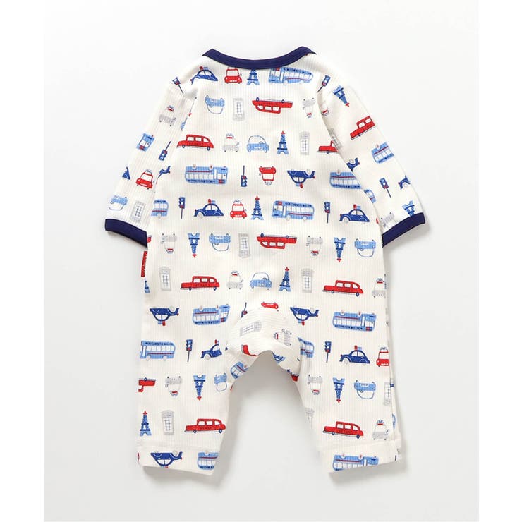 リブ総柄カバーオール | F.O.Online Store | 詳細画像3 