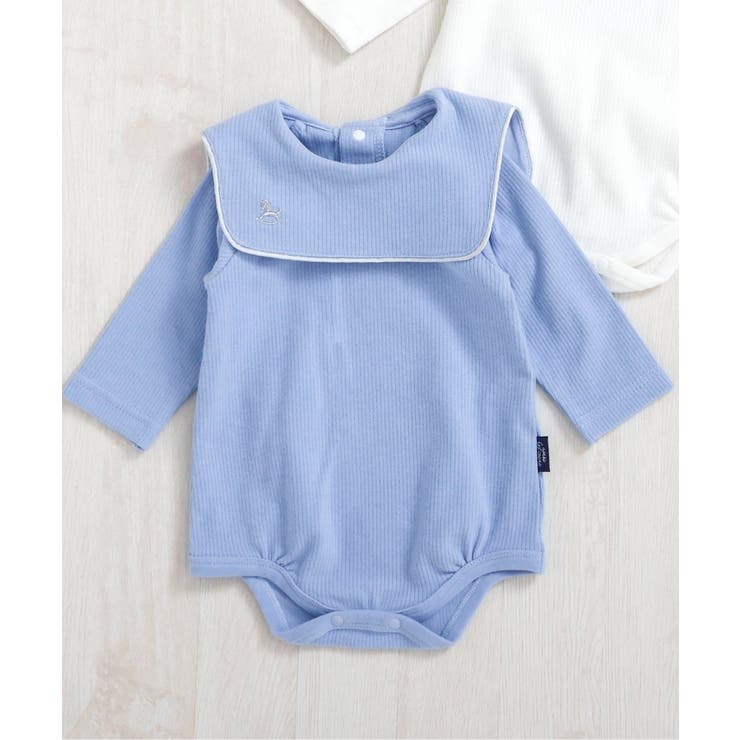 ブルー | セーラー衿ボディースーツ | F.O.Online Store