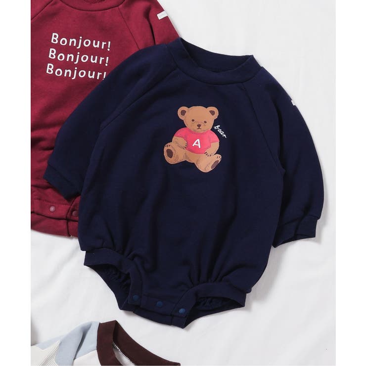 WEB限定 ラグランスリーブボディースーツ | F.O.Online Store | 詳細画像1 