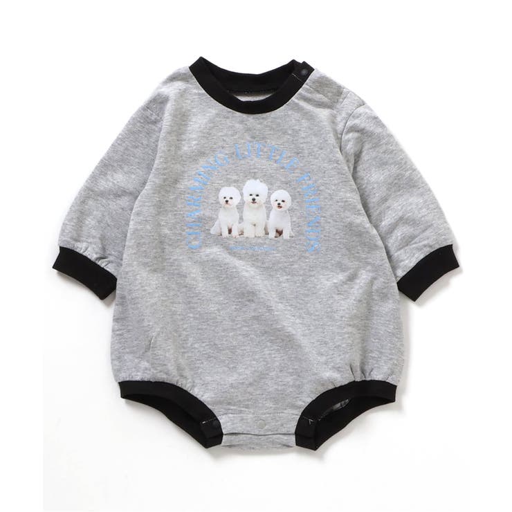 グレー | 【リンク】バラエティ転写モチーフボディースーツ  | F.O.Online Store