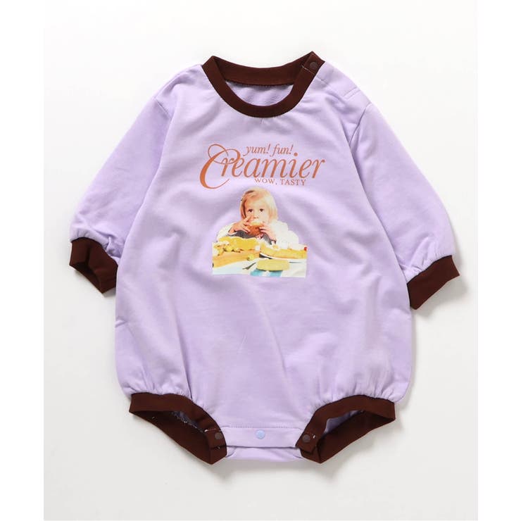 ラベンダー | 【リンク】バラエティ転写モチーフボディースーツ  | F.O.Online Store
