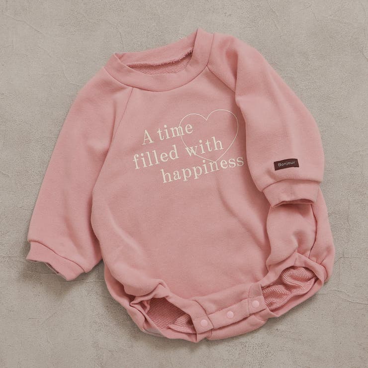 ピンク | WEB限定 ラグランスリーブボディースーツ | F.O.Online Store