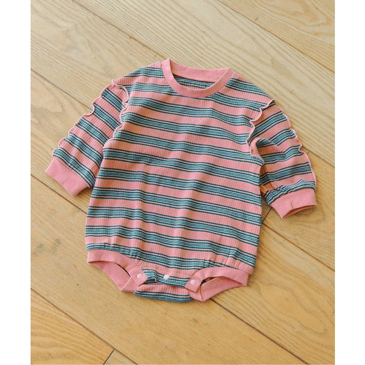 ピンク | 【リンク】マルチボーダーボディースーツ | F.O.Online Store