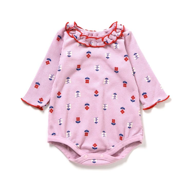 【リンク】ワッフルアソート襟フリルボディースーツ  | F.O.Online Store | 詳細画像15 