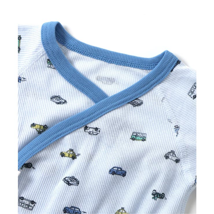 ベビー長袖リブボディ肌着 ワンポイント・総柄 | F.O.Online Store | 詳細画像3 