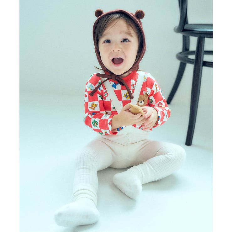 tiny bear Palette ジャガードボンネット | F.O.Online Store | 詳細画像4 