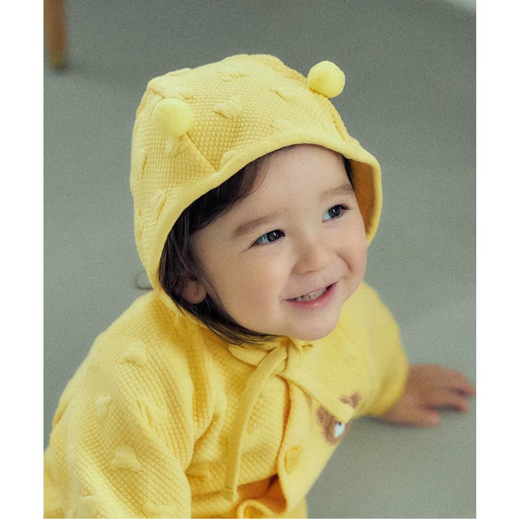イエロー | tiny bear Palette ジャガードボンネット | F.O.Online Store