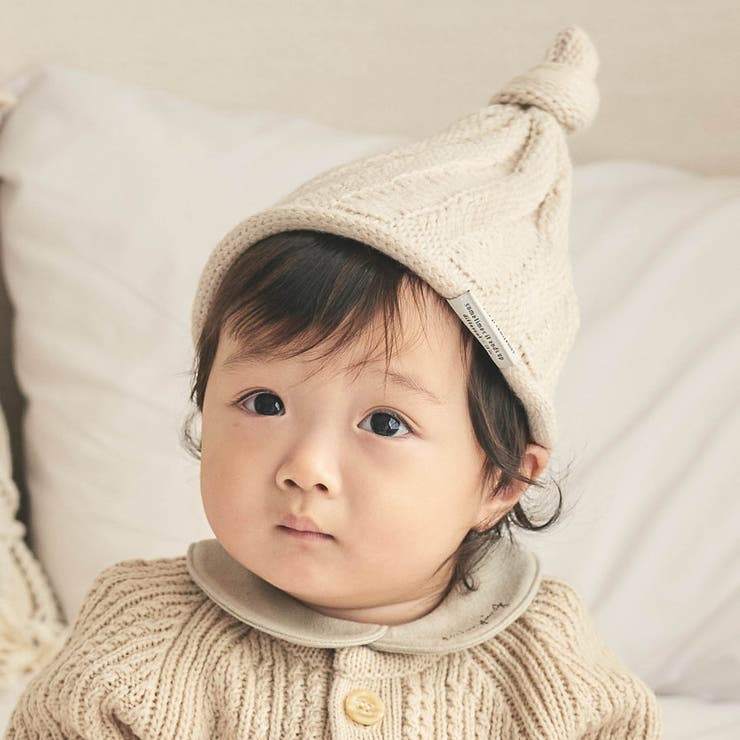 とんがりベビーニット帽 品番 Fokk F O Online Store エフオーオンラインストア のキッズファッション通販 Shoplist ショップリスト