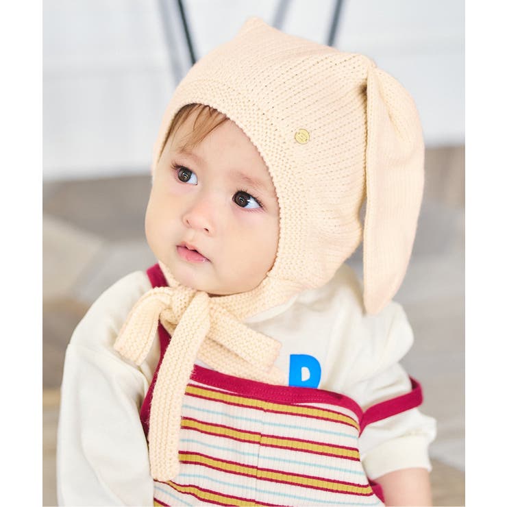 アイボリー | アニマルニットボンネット  | F.O.Online Store