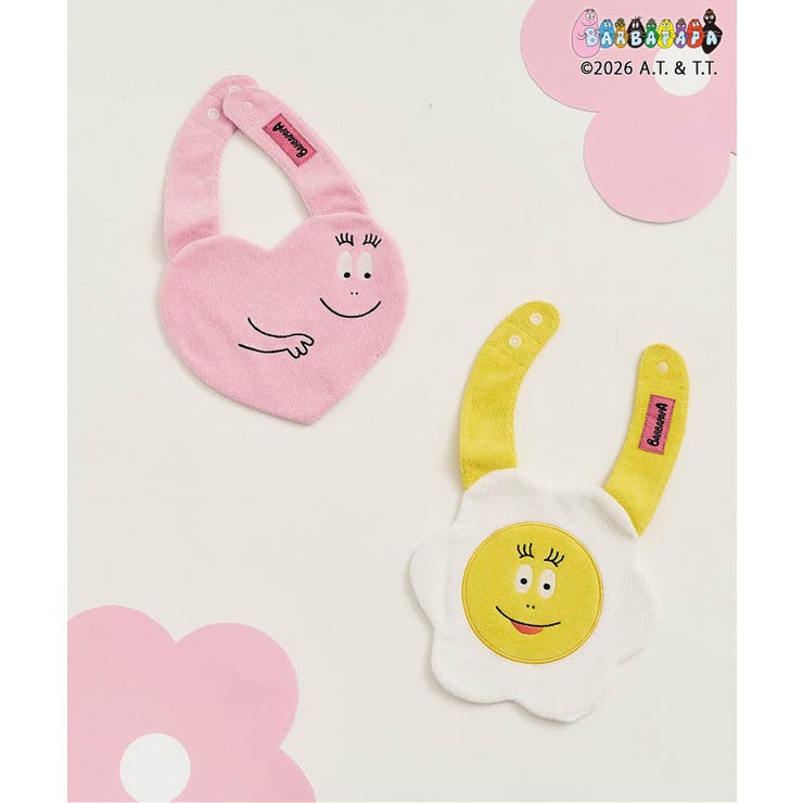 【バーバパパ】ハート&フラワーモチーフスタイ  | F.O.Online Store | 詳細画像7 