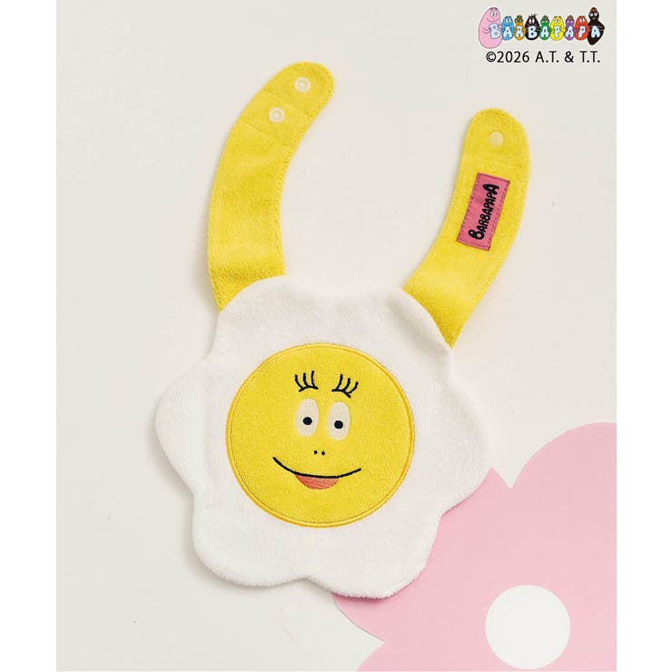 イエロー | 【バーバパパ】ハート&フラワーモチーフスタイ  | F.O.Online Store