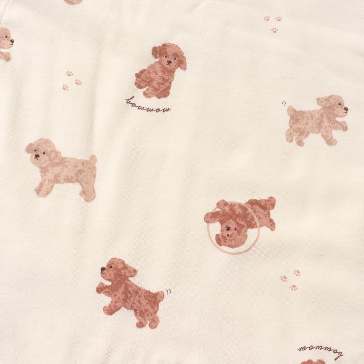 ねこ・トイプードル柄ブランケット[品番：FOKK0016366]｜F.O.Online