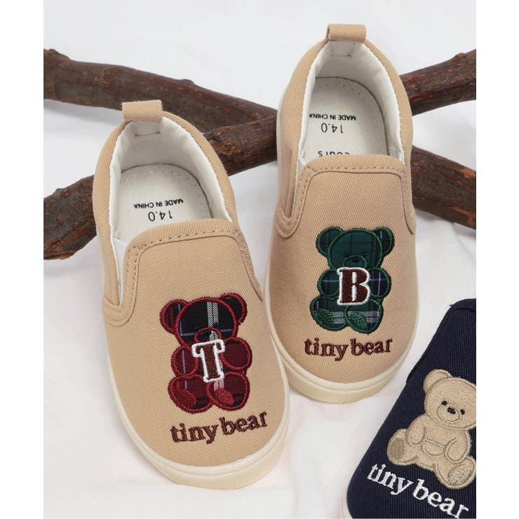 ベージュ | tiny bear スリッポン | F.O.Online Store