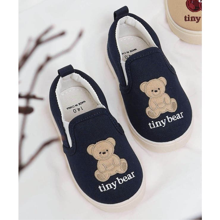 ネイビーブルー | tiny bear スリッポン | F.O.Online Store