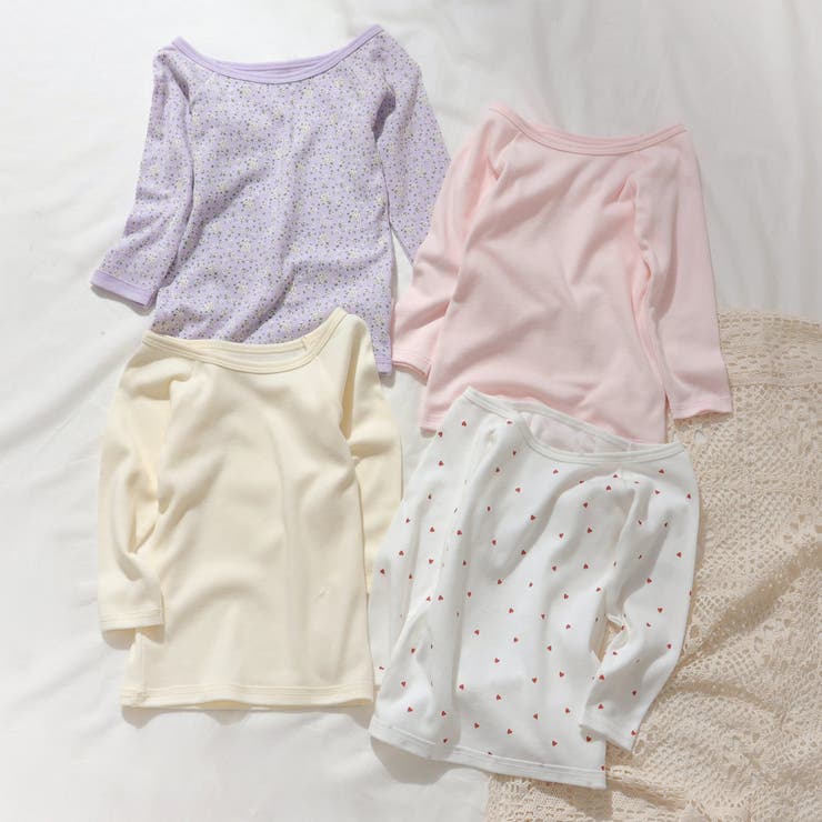 GIRLS深あき長袖肌着 | F.O.Online Store | 詳細画像11 