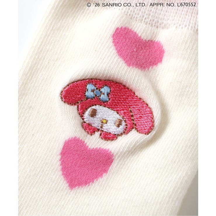 マイメロクロミピアノ ハートソックス | F.O.Online Store | 詳細画像3 