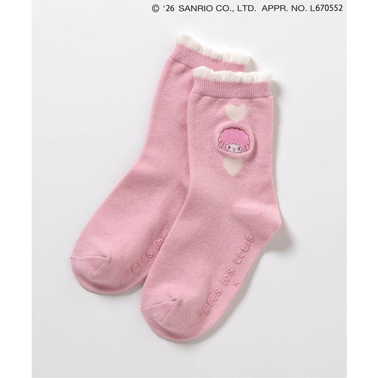 マイメロクロミピアノ ハートソックス | F.O.Online Store | 詳細画像6 