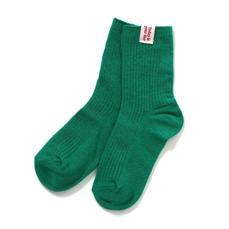 グリーン | カラーリブソックス | F.O.Online Store