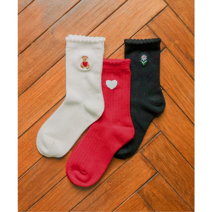 ワンポイントモチーフクルーソックス | F.O.Online Store | 詳細画像5 