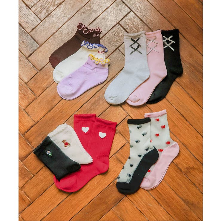 ハートシアークルーソックス | F.O.Online Store | 詳細画像8 