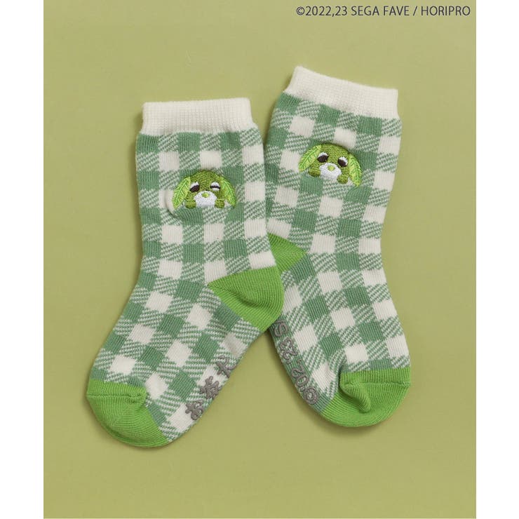 WEB限定 お茶犬ワンポイント刺繍ソックス | F.O.Online Store | 詳細画像1 