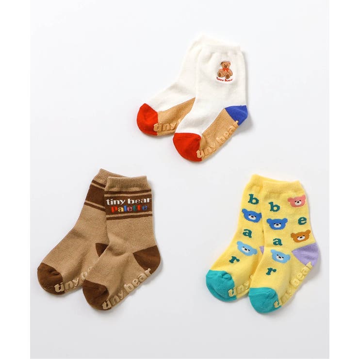 tiny bear Palette バラエティソックスセット  | F.O.Online Store | 詳細画像2 