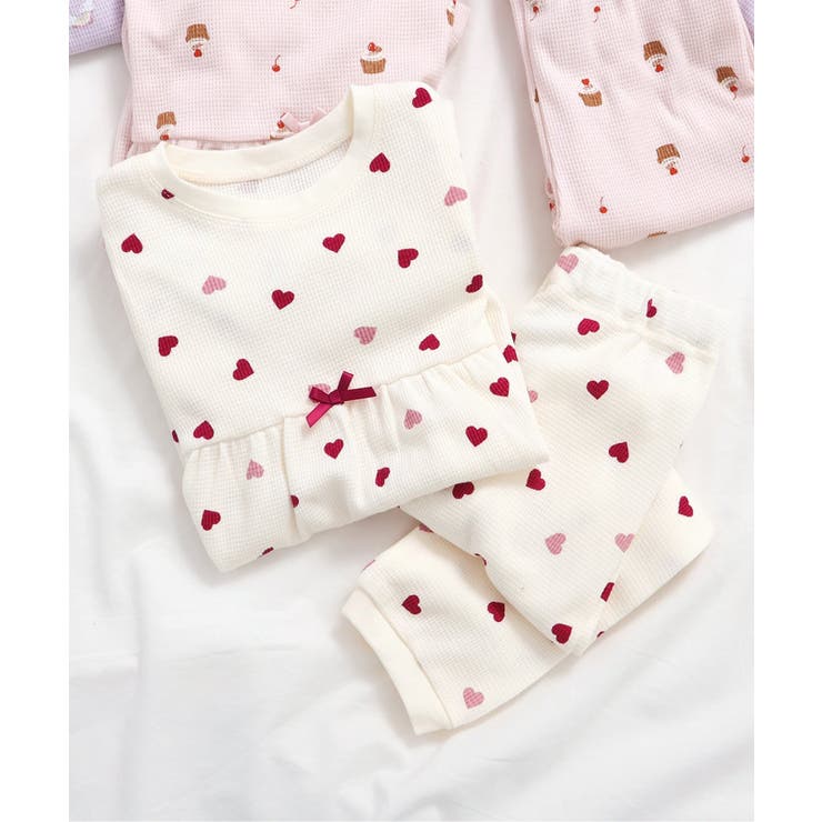 アイボリー | GIRLSバラエティワッフルパジャマ | F.O.Online Store