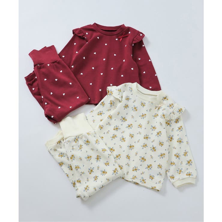 ハート・花柄裏毛パジャマ | F.O.Online Store | 詳細画像16 