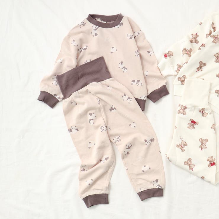 くま・パンダ柄パジャマ  10分丈 | F.O.Online Store | 詳細画像1 