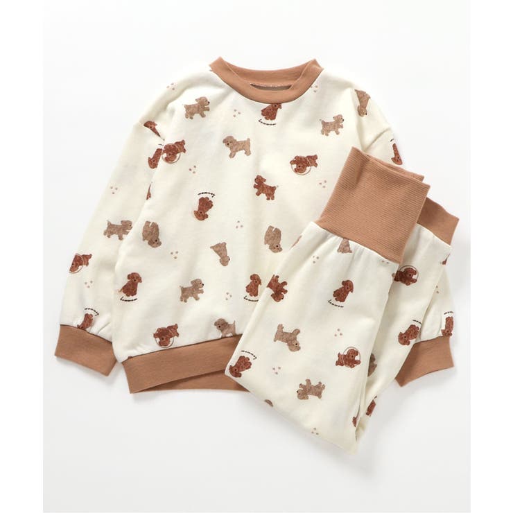 トイプードル・くるま柄裏毛パジャマ | F.O.Online Store | 詳細画像2 