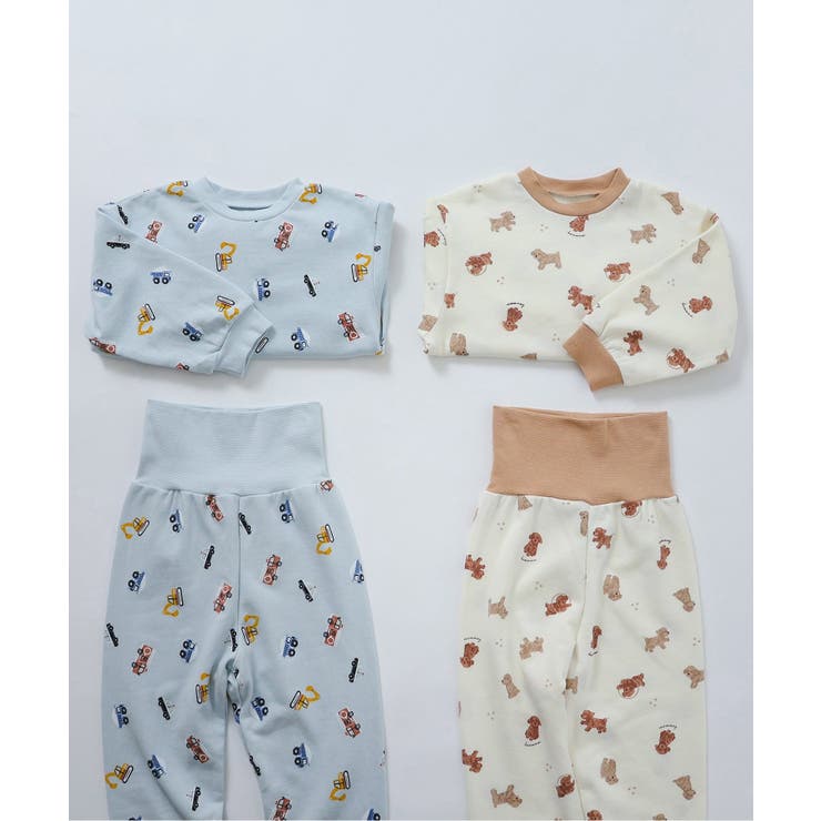 トイプードル・くるま柄裏毛パジャマ | F.O.Online Store | 詳細画像20 