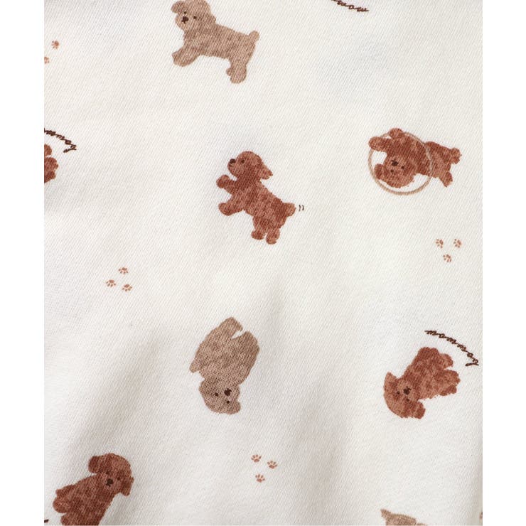 トイプードル・くるま柄裏毛パジャマ | F.O.Online Store | 詳細画像5 