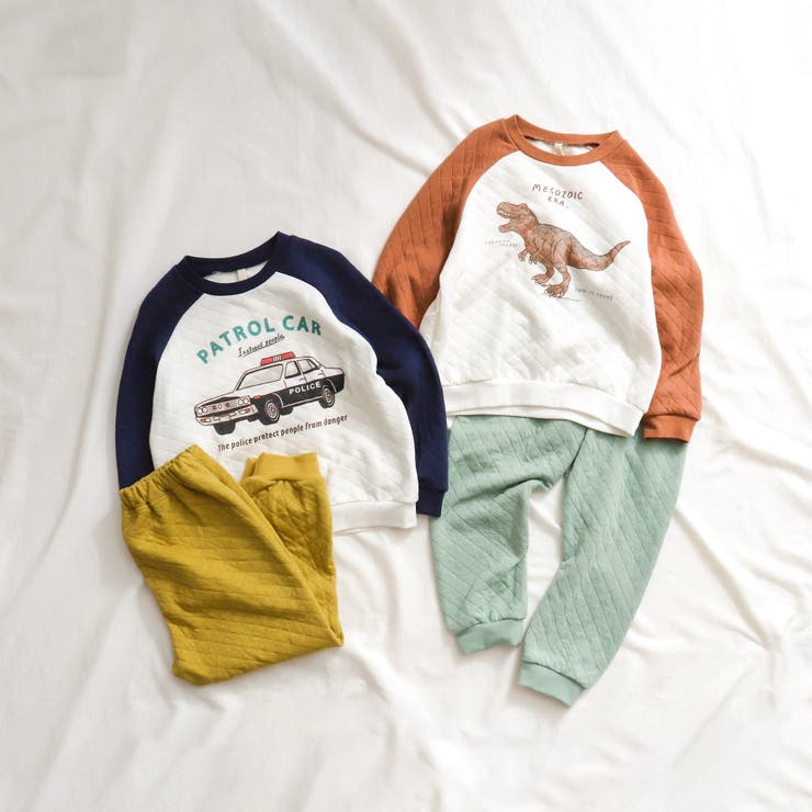 恐竜・車柄キルトパジャマ  10分丈 | F.O.Online Store | 詳細画像16 
