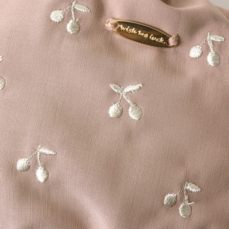 さくらんぼ刺繍ポシェット[品番：FOKK0006856]｜F.O.Online Store