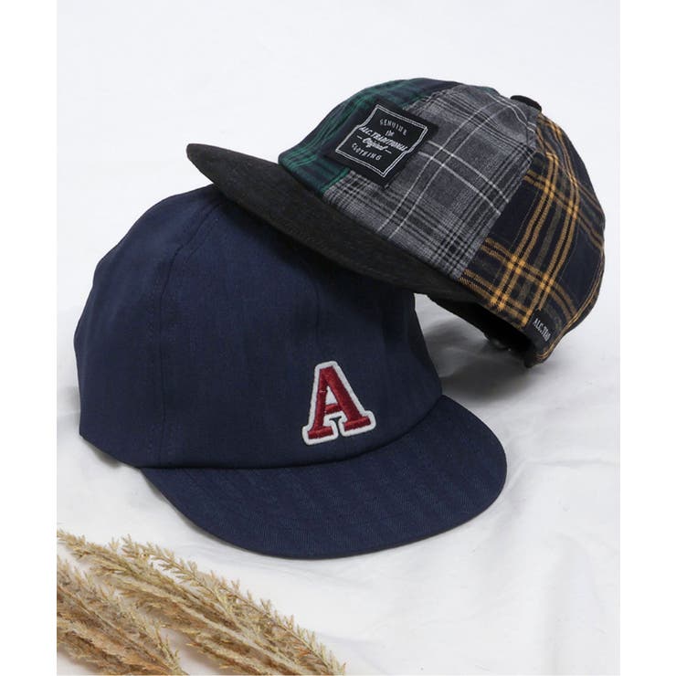 ヘリンボン・パッチワークキャップ | F.O.Online Store | 詳細画像14 