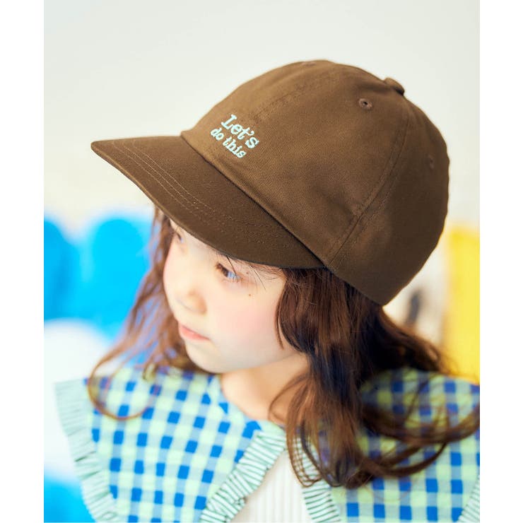 ブラウン | ロゴ刺繍キャップ  UVカット 接触冷感 | F.O.Online Store