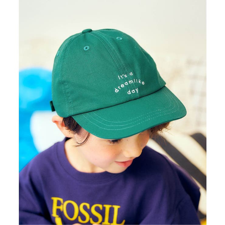 グリーン | ロゴ刺繍キャップ  UVカット 接触冷感 | F.O.Online Store