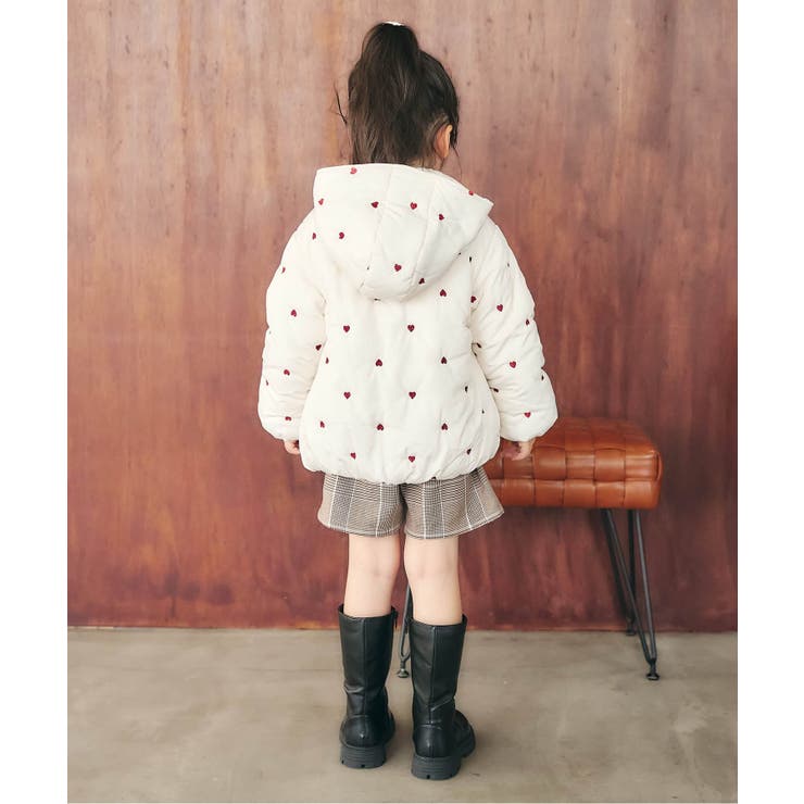 ふわふわハートポケット刺繍アウター  洗濯機で洗える | F.O.Online Store | 詳細画像5 