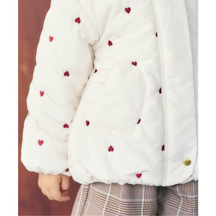 ふわふわハートポケット刺繍アウター  洗濯機で洗える | F.O.Online Store | 詳細画像6 