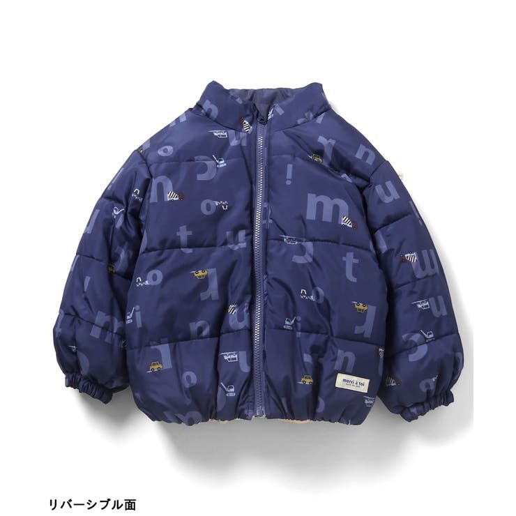 【洗える 2WAY】ふわふわ中綿リバーシブル バラエティアウター | F.O.Online Store | 詳細画像3 