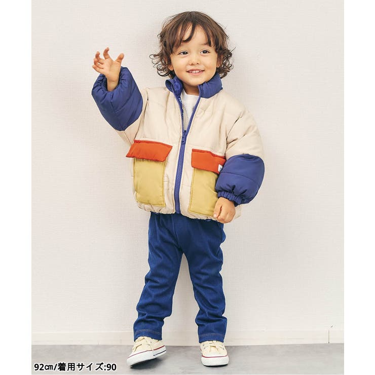 【洗える 2WAY】ふわふわ中綿リバーシブル バラエティアウター | F.O.Online Store | 詳細画像4 