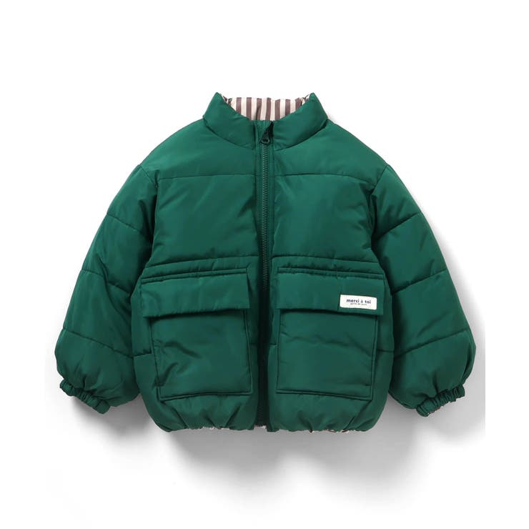 【洗える 2WAY】ふわふわ中綿リバーシブル バラエティアウター | F.O.Online Store | 詳細画像8 