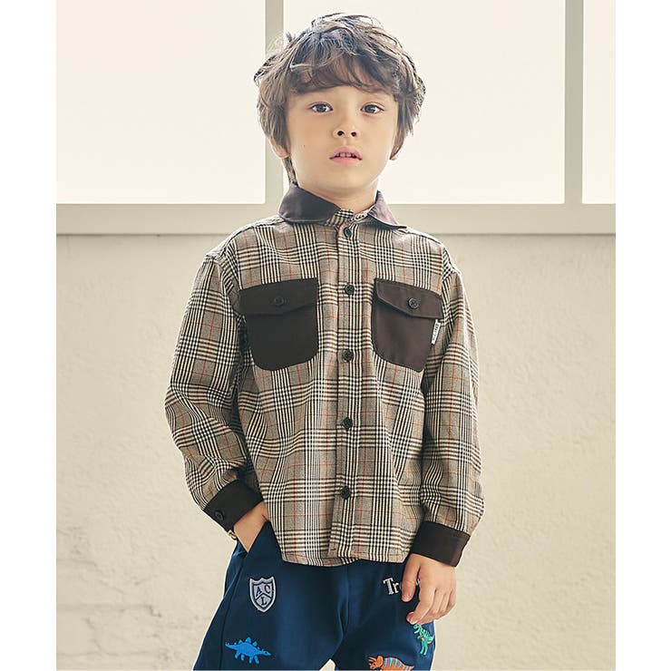 ベージュ | 【リンク】チェックリンクシャツ | F.O.Online Store