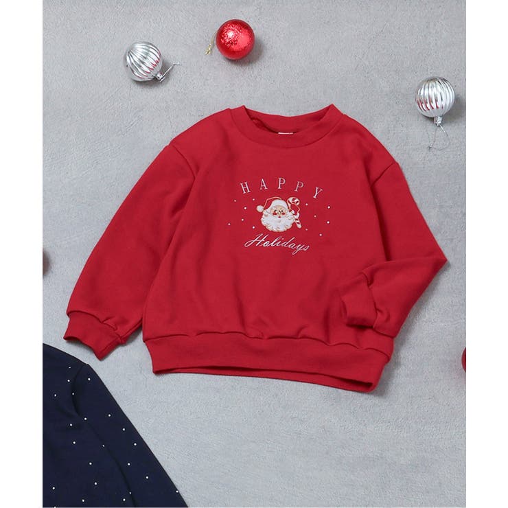 レッド | 【リンク】クリスマスモチーフトレーナー | F.O.Online Store